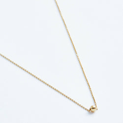 Bead Necklace in Solid 14k Gold | Stephanie Grace Jewellery