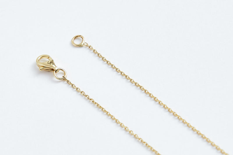 Double Chain Rope Circle - Solid 14k Gold - Stephanie Grace Jewellery