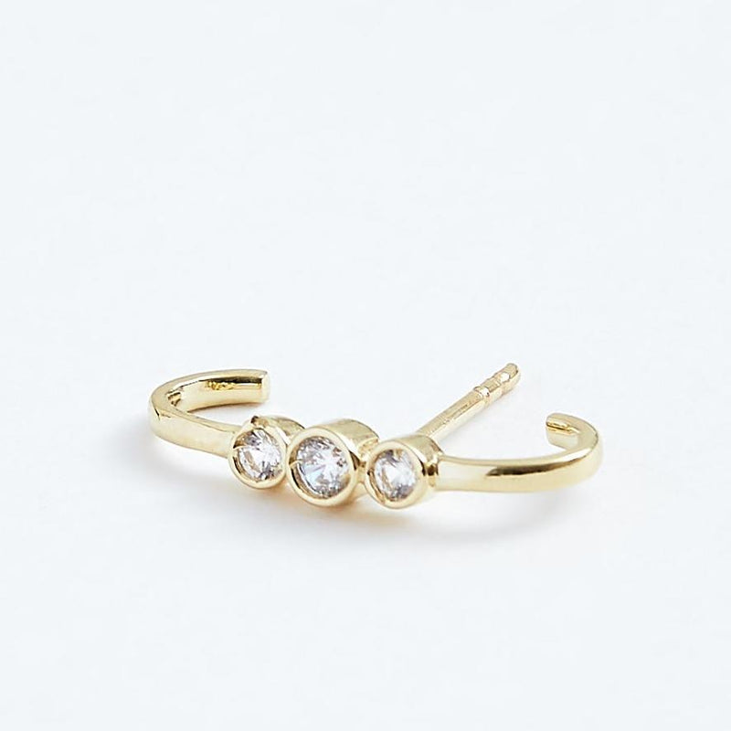Bright Bar - Solid 14k Gold - Stephanie Grace Jewellery